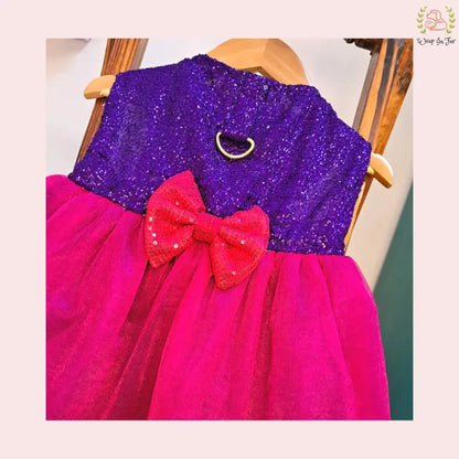 Pink Bling Wedding Frock – Luxury Dog Bride Dress Outfit