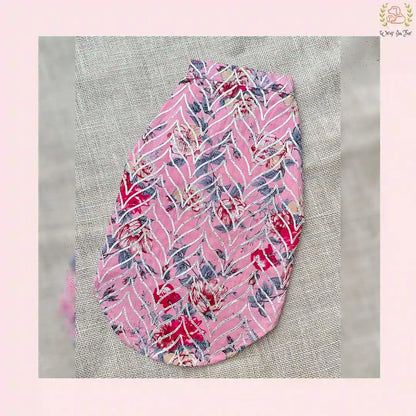 Pink Floral Dog Kurta Shirt - Traditional Indian Dog Ethnic Wear