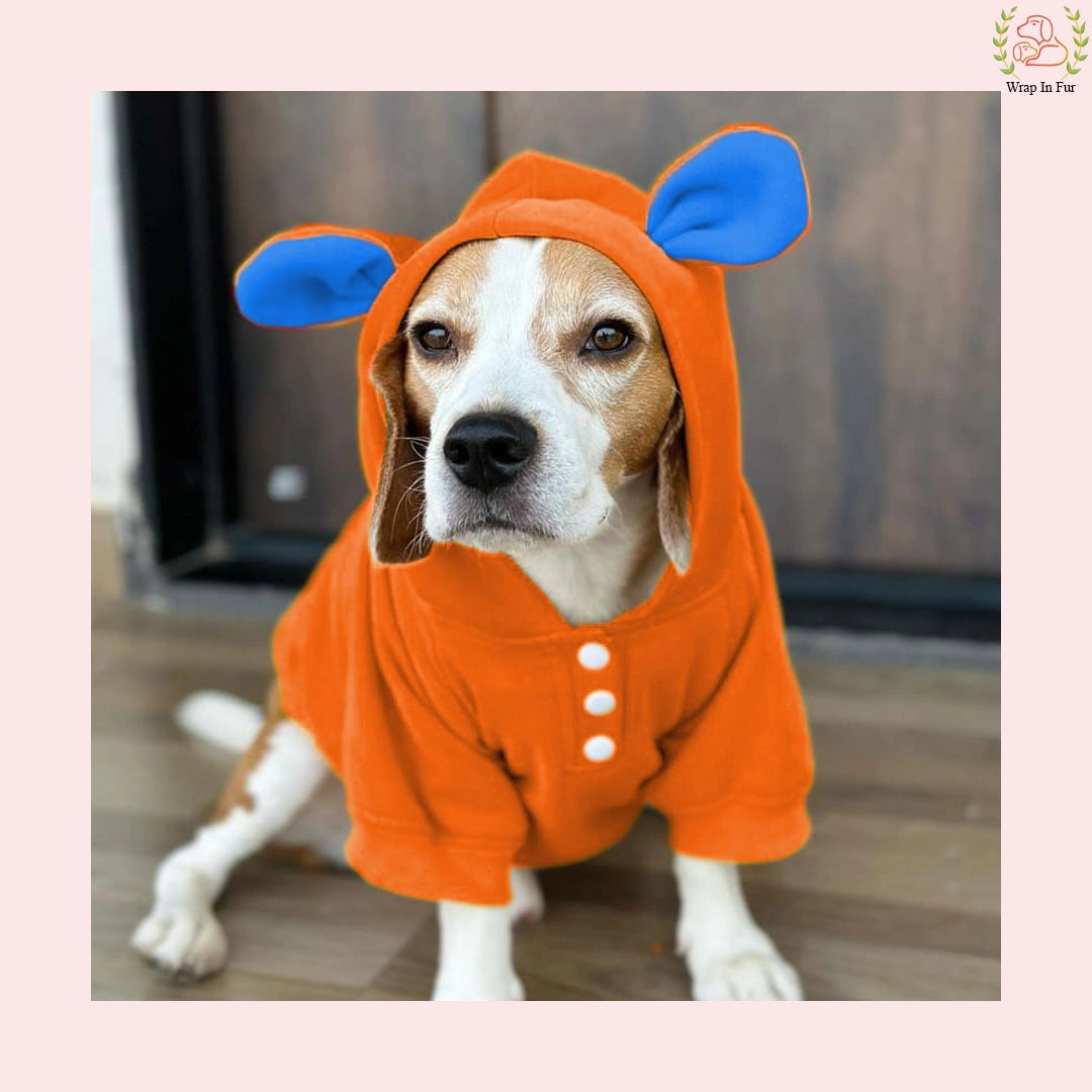 Pokki Dog Hoodie with Ears – Cute & Perfect Fit
