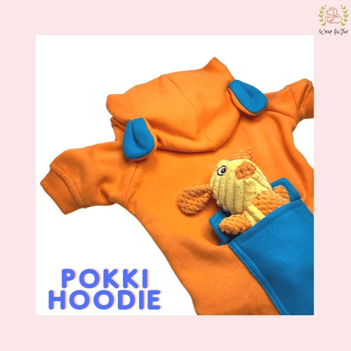 pokki dog hoodie for labrador