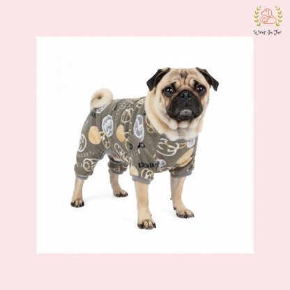 Premium Fleece Dog Winter Jumpsuit – Cozy Warm Pet Winter Wear