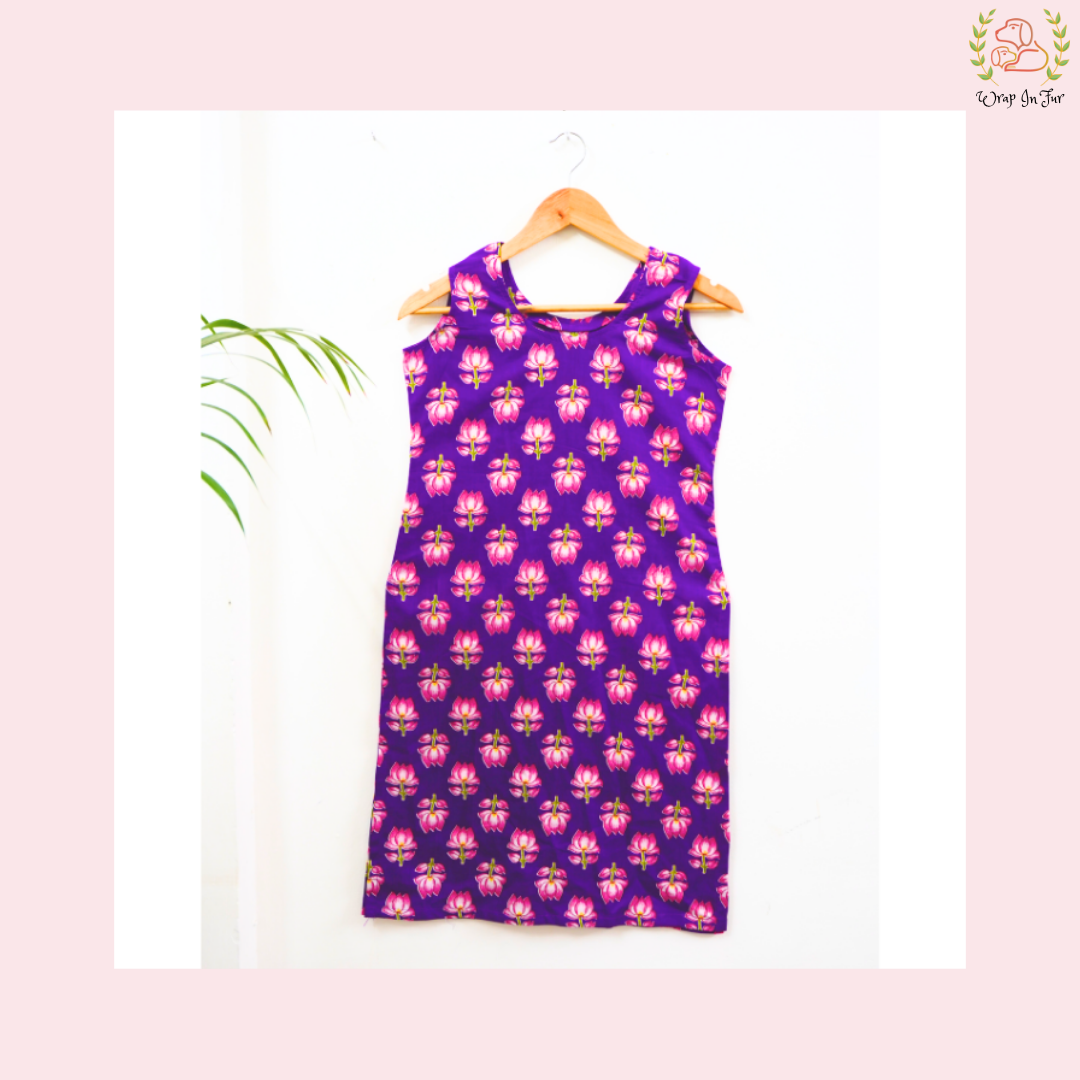 Purple Lotus Desi Women Kurta