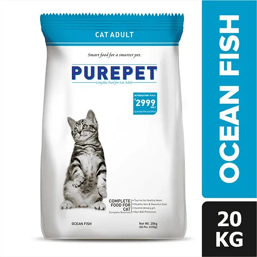 Purepet Adult Cat Ocean Fish Dry Food