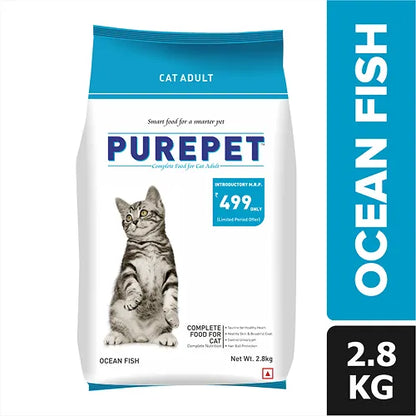 Purepet Adult Cat Ocean Fish Dry Food