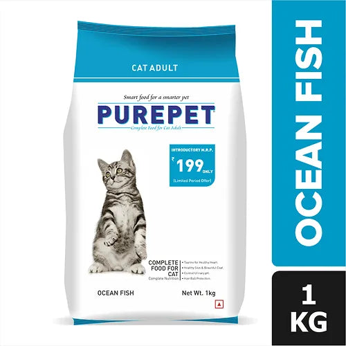 Purepet Adult Cat Ocean Fish Dry Food