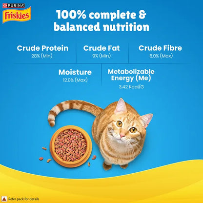 Purnia Friskies Seafood Cat Dry Food