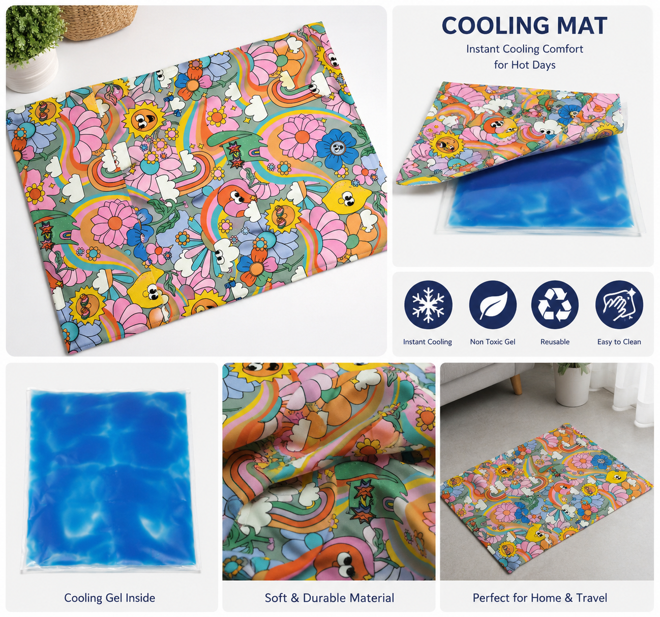  Cooling Mat For Dogs & Cats