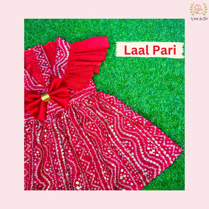 Red Ethnic Dog Frock Dress – Dog Wedding & Party Wear