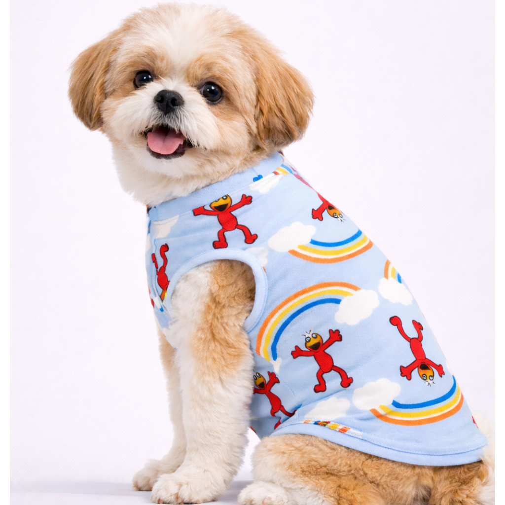 Red Monkey Dog T-shirt