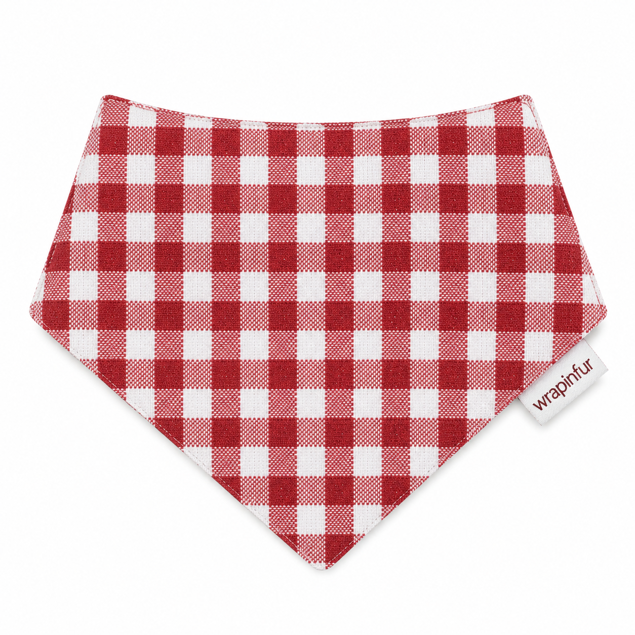 Reversible Personalised Denim Dog Bandana