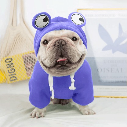 Blue Froggy Hoodie