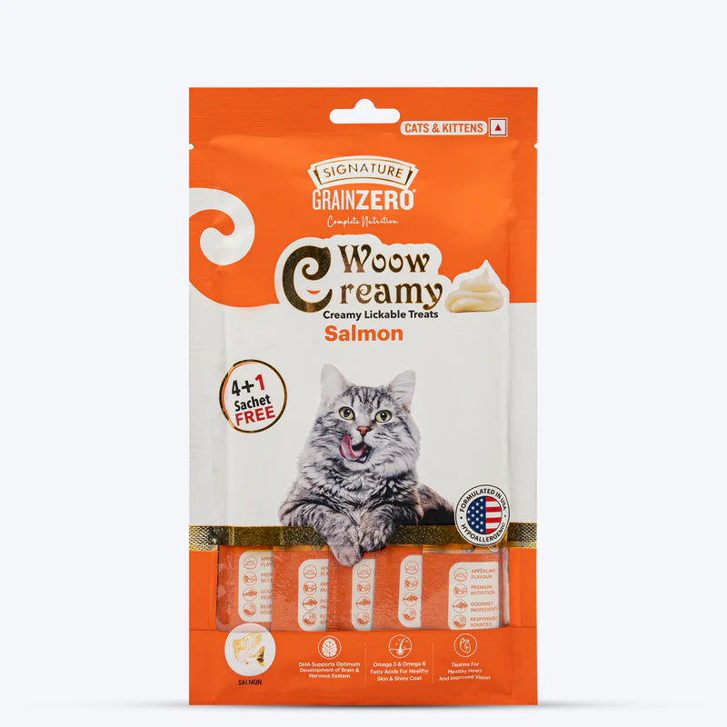 Salmon Lickable Treat for Cats & Kittens