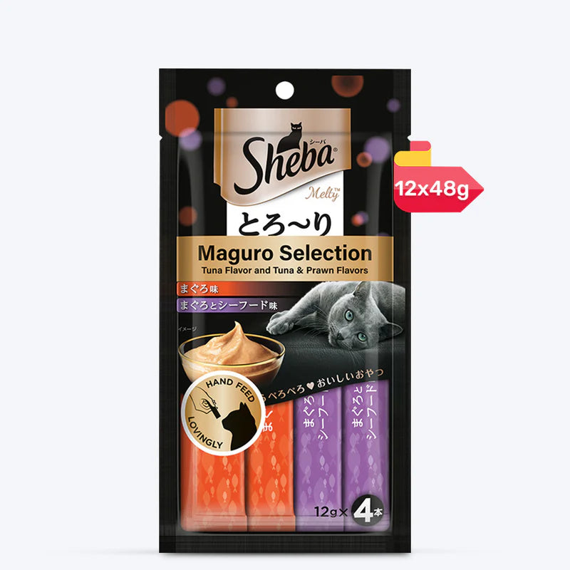 Sheba Melty Maguro Selection Tuna & Seafood Cat Treat | Wrapinfur