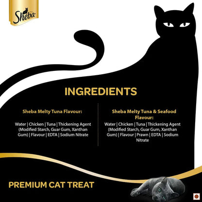 Sheba Melty Maguro Selection Tuna & Seafood Cat Treat | Wrapinfur