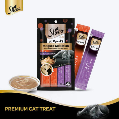 Sheba Melty Maguro Selection Tuna & Seafood Cat Treat | Wrapinfur