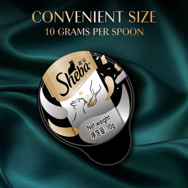 Sheba Melty Spoons Creamy Chicken 