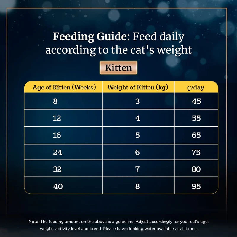 Sheba Salmon Flavour Dry Cat Food for Kittens & Adult Cats