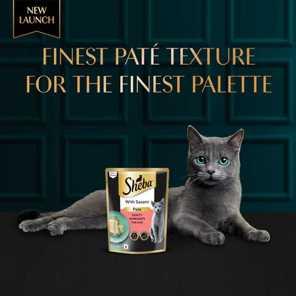 Sheba Sasami Pate Wet Food For Adult Cat - 70 gm