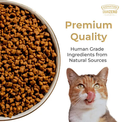 Signature Grain Zero Ocean Fish, Sardine and Mackerel Mother and Kitten Cat Dry Food