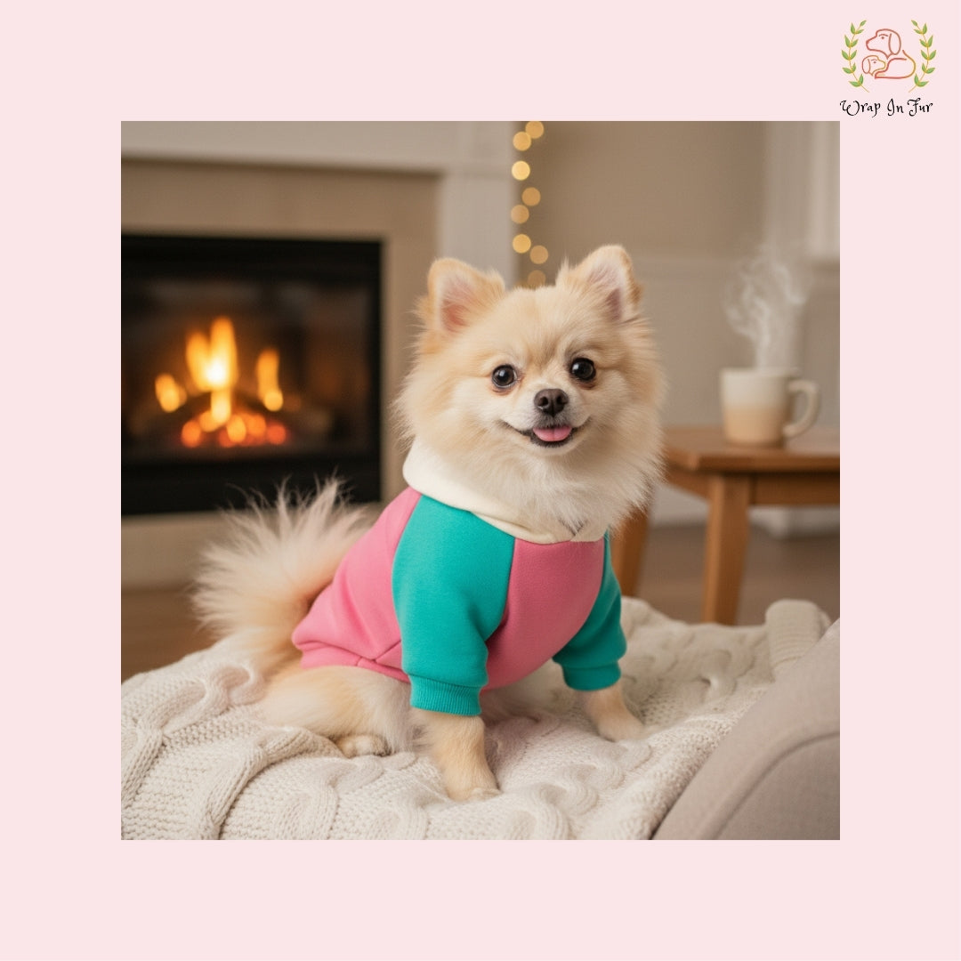 SoftPastel Dog Hoodie – Warm & Cute Winter Wear