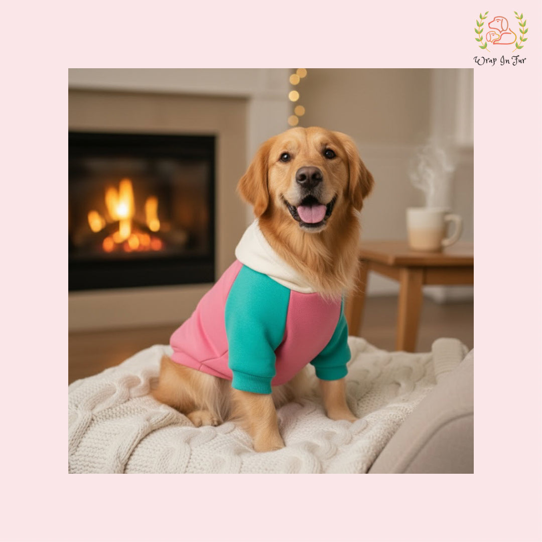 SoftPastel Dog Hoodie – Warm & Cute Winter Wear