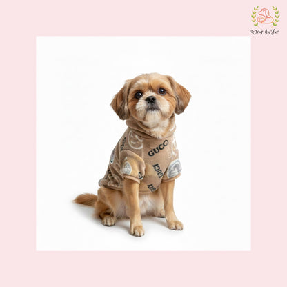 Soft Fleece Dog Winter Jacket Hoodie – Stylish Winter Outfit