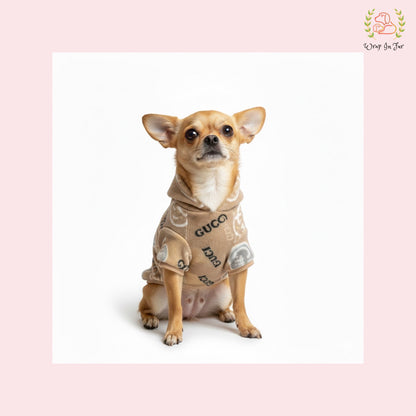 Soft Fleece Dog Winter Jacket Hoodie – Stylish Winter Outfit