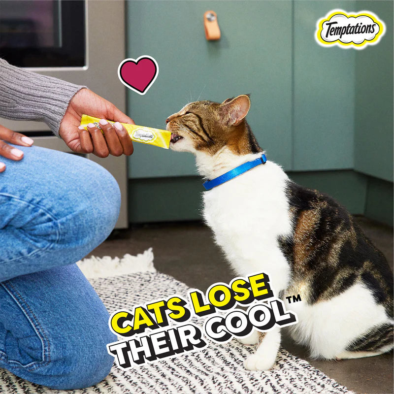 Temptations Creamy Purrrr-ee Chicken & Tuna Lickable Cat Treat