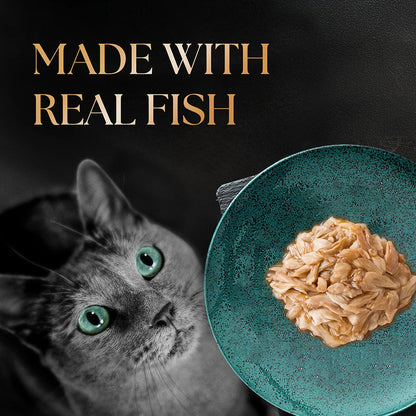 Sheba Deluxe Tuna Fillets in Jelly Wet Cat Food for Adult Cats
