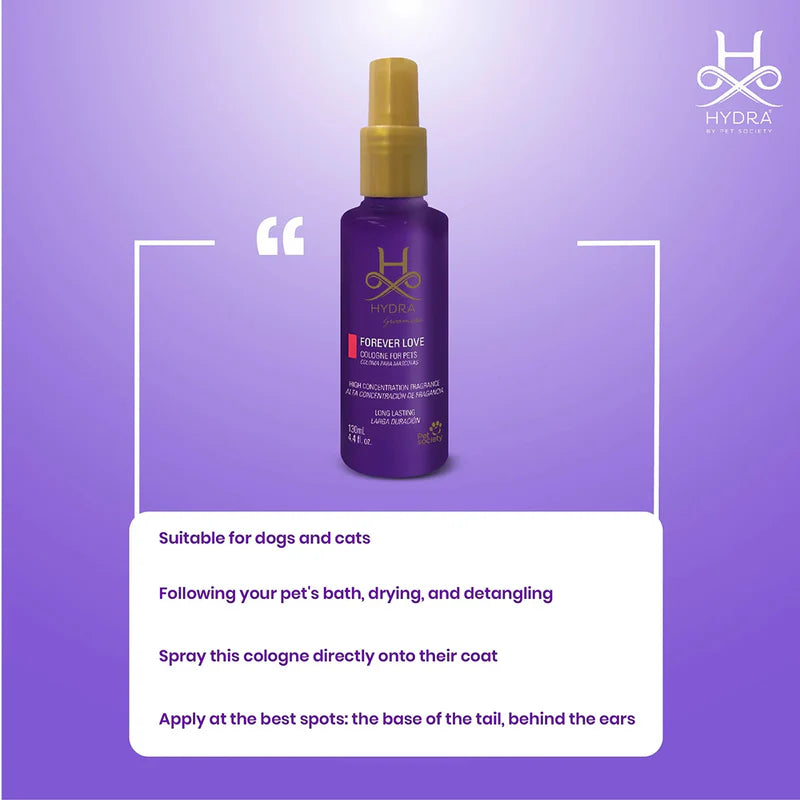 Hydra Forever VIP Cologne for Dogs & Cats 130ml