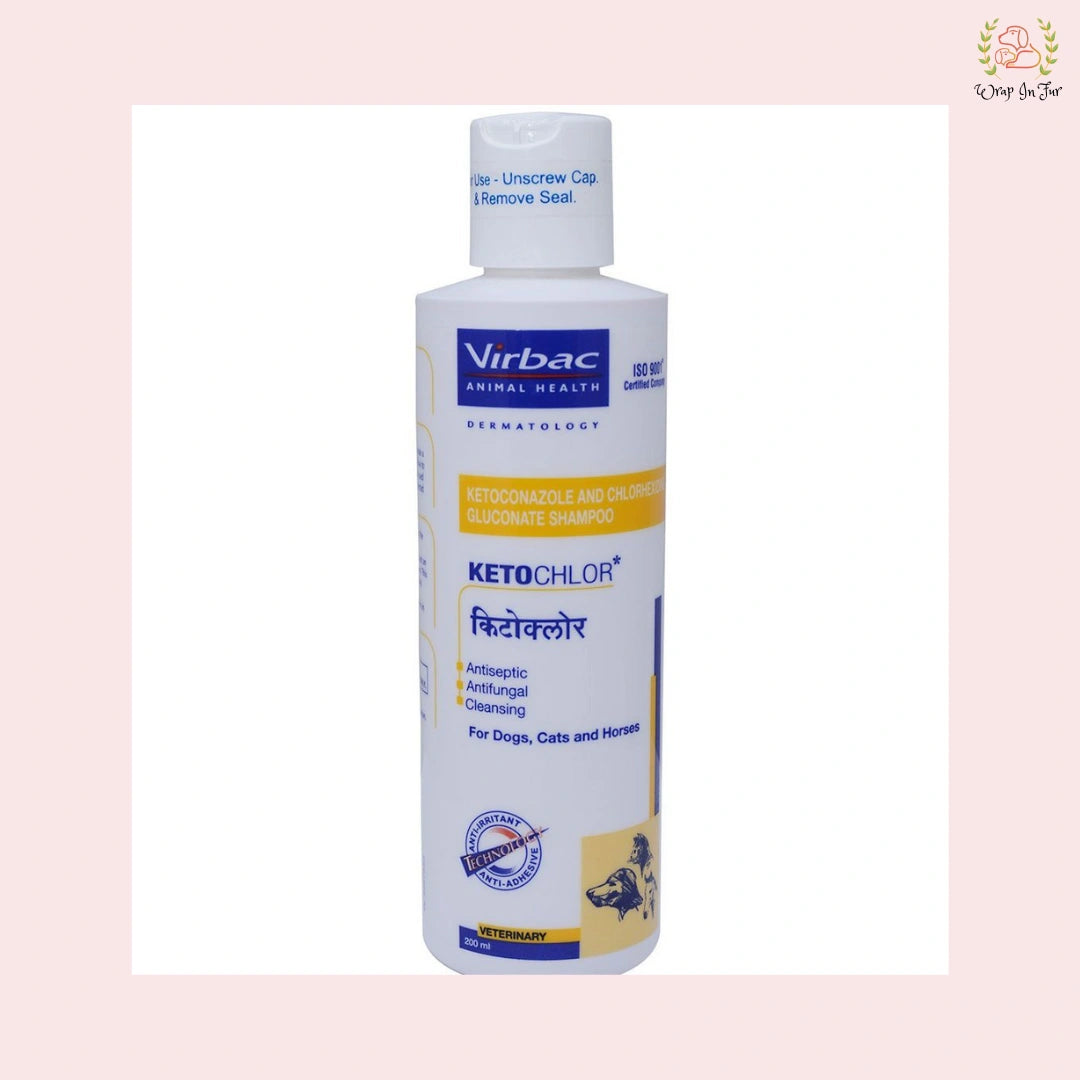 Virbac Ketochlor Dog & Cat Shampoo - 200 ml