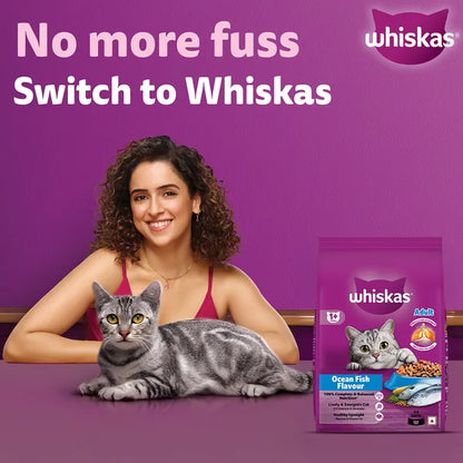 Whiskas Adult Cat Dry Food – Ocean Fish Flavour