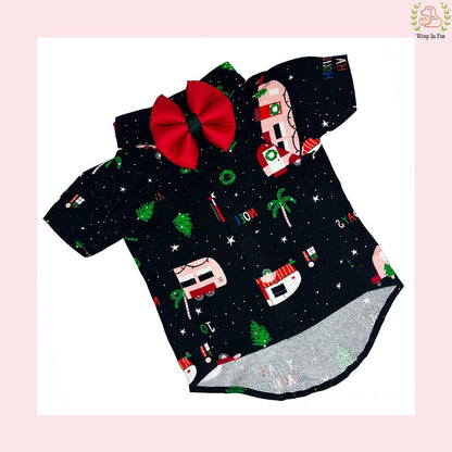 Wonderland Christmas Dress - Festive Holiday Wear for Dogs