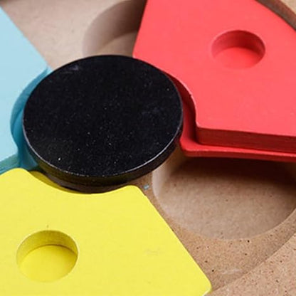 Wooden Dog Puzzle Toy with Treat Dispenser | Slow Feeder