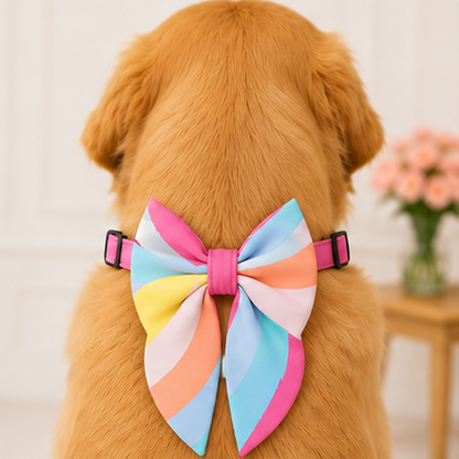 Palm Breeze Dog Bow Collar