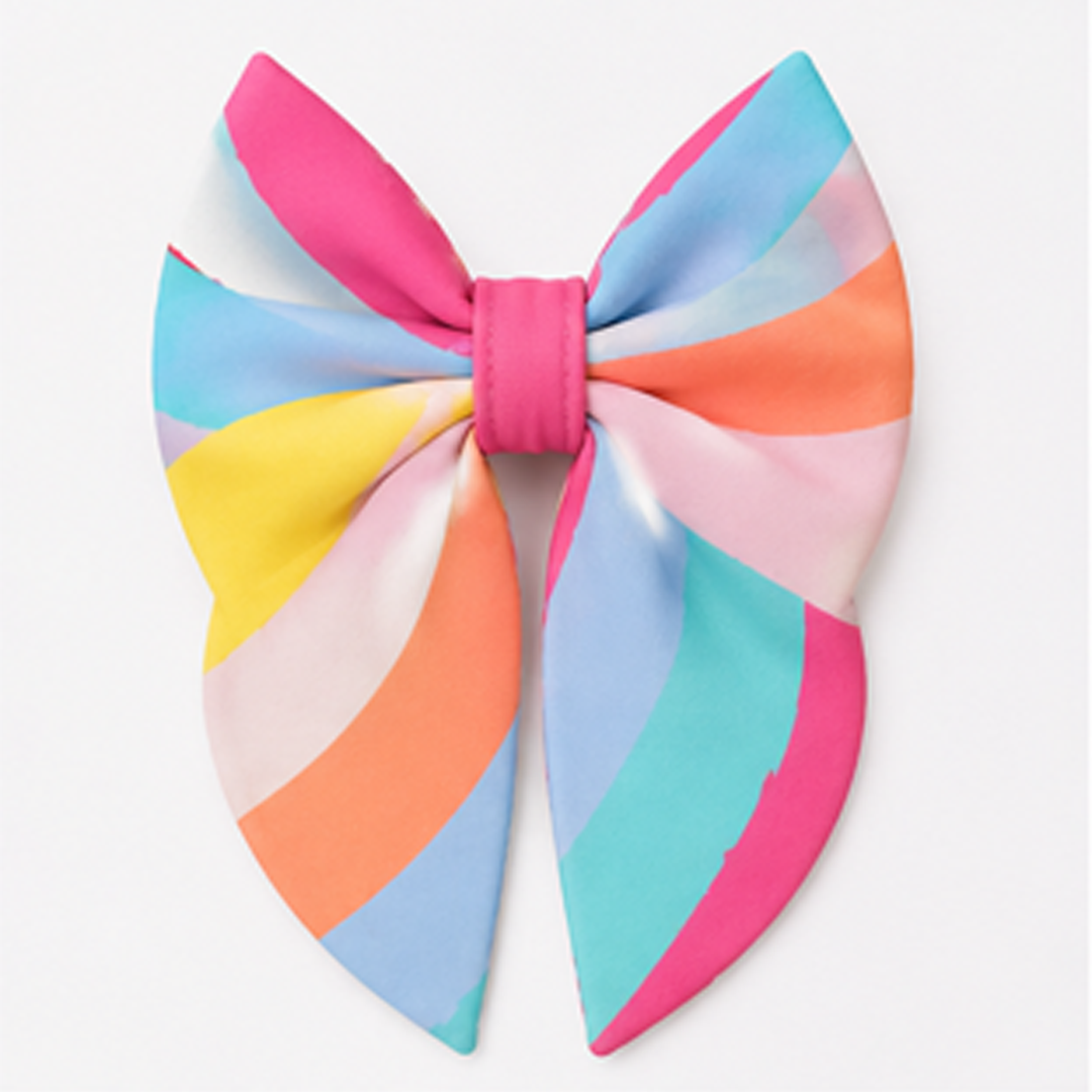 Palm Breeze Dog Bow Collar
