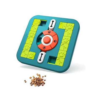 Emily Pets Interactive Dog & Cat Puzzle Toy with Squeaker & Treat Dispenser