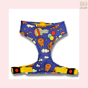 Blue Teddy Reversible Harness