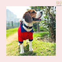Red Polo Dog T-Shirt