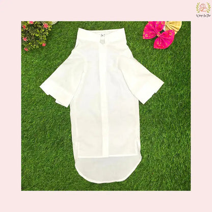 Royal Blue & Gold Brocade Dog Kurta Jacket Set - Indian Dog Ethnic Wear