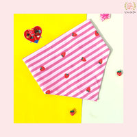 Strawberry Bandana For Dogs