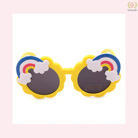 Yellow Rainbow Glasses For Dog