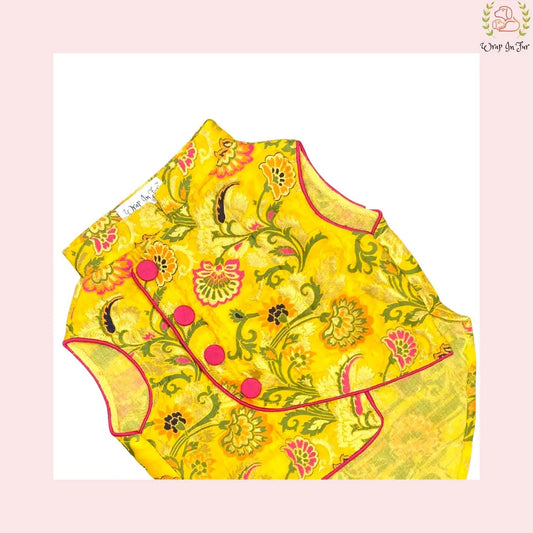 Yellow Flower Jacket