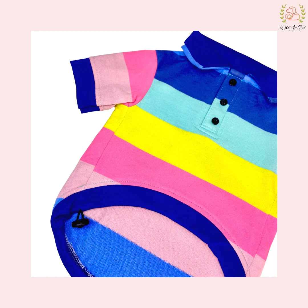 Rainbow Polo T-Shirt